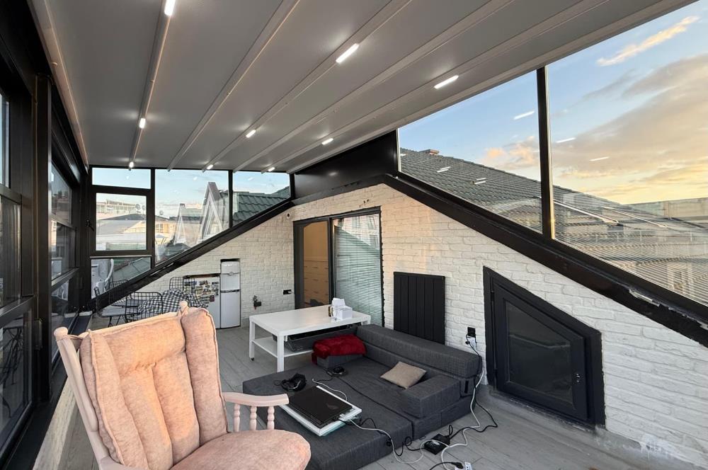 TERAS’TAN PANORAMİK DENİZ, GÖL VE ŞEHİR MANZARALI 150 m² | 4,5+1 | AKILLI ÇATI DUBLEKSİ