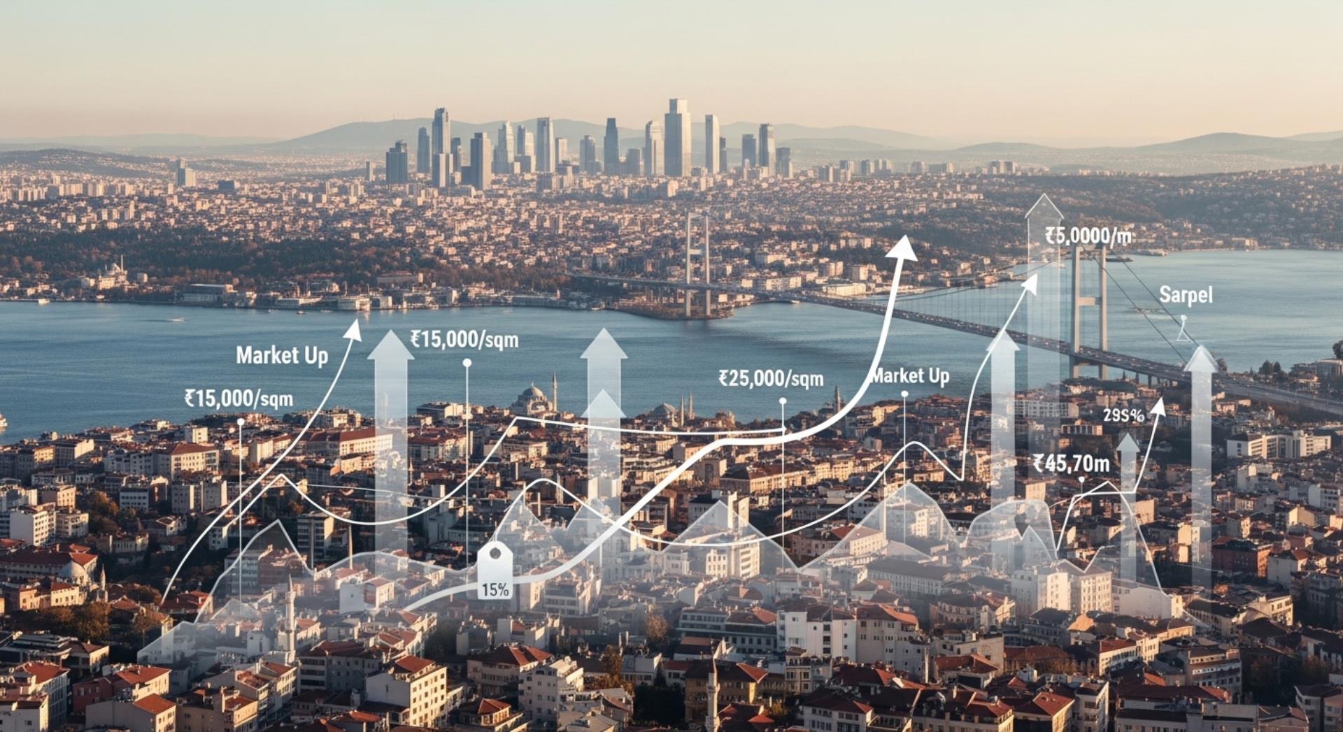 İstanbul’da Arsa Değerleri Neden Bu Kadar Hızla Artıyor?